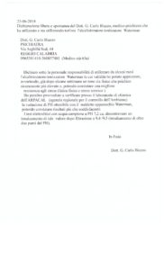 Testimonianza acqua alcalina-Biazzo