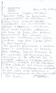 Testimonianza acqua alcalina- Biazzo